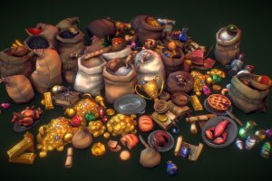 Unreal Engine – Loot Set Hand Painted Series UE10499