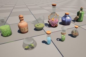 Unreal Engine – Magic Potion Free game-ready 3D asset UE10505