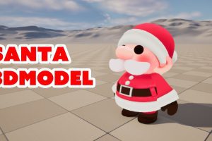 Unreal Engine – SANTA 3DMODEL UE10597
