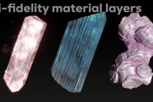 Unreal Engine – Gemstone shaders UE10481