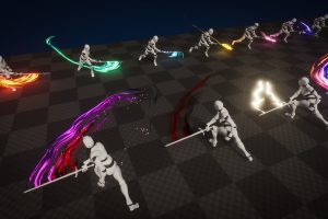 Unreal Engine – Stylized Sword Trails VFX UE10169