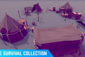 Unreal Engine – POLY Medieval Camp UE10587