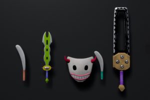 Unreal Engine – PolygonWeapon strange pack UE10588