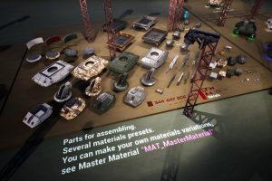 Unreal Engine – Sci Fi Modular Hover Vehicles UE10601