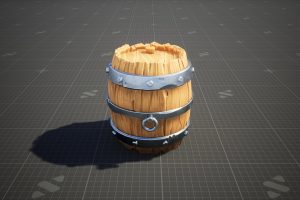 Unreal Engine – Stylized Barrel UE10671