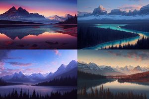 Unreal Engine – Paintings Landscapes of Canada UE10696