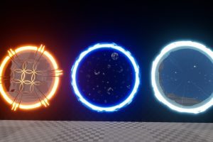 Unreal Engine – Stylized Portal Shader Hole UE10828