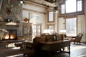 Unreal Engine – Mountain Lodge UE10217