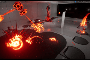 Unreal Engine – Lava VFX with Blueprint UE10534