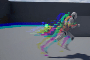 Unreal Engine – Niagara Character Trail Effect UE10538