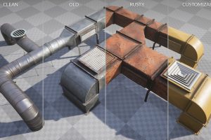 Unreal Engine – Air Ducts UE10551