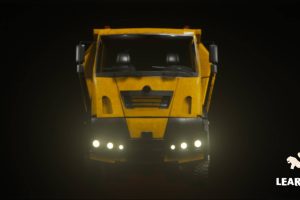 Unreal Engine – Driveable Animated Construction Truck 02 UE10571