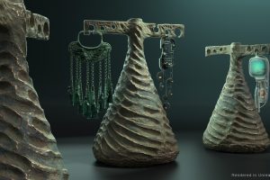 Unreal Engine – Sci Fi Shrine props VOL 5 UE10603