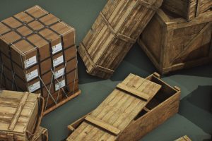 Unreal Engine – Military Supplies VOL 6 Crates UE10723