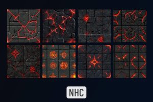 Unreal Engine – NHC Red Evil Textures UE10806