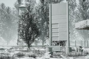 Unreal Engine – Abandoned Gas Station Post Apocalyptic UE10271