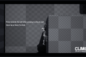 Unreal Engine – Climb 2.5D Wall Movement UE10394
