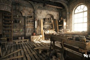 Unreal Engine – Carpenter s Workshop Environment UE10326