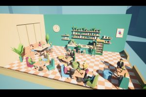 Unreal Engine –  Coffee Shop Stylized and Cozy Cafe UE10331