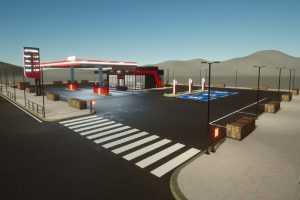Unreal Engine – Optimal Gas Station UE10372