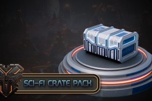 Unreal Engine – 20 Sci Fi Crates Pack UE10462