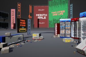 Unreal Engine – City props UE10216