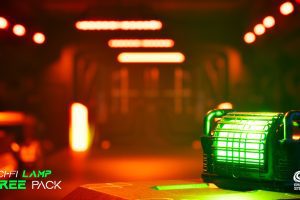 Unreal Engine – Sci Fi Lamp Pack UE10600