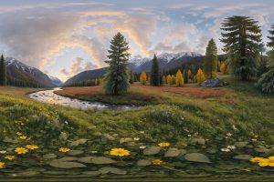 Unreal Engine – HDRI Meadow Landscapes Panoramas UE10710