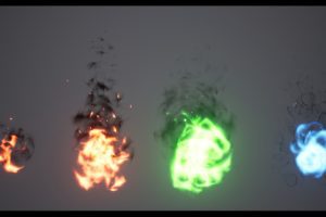 Unreal Engine – Niagara Stylized Fire Vol 1 UE10863