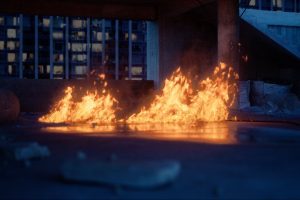 Unreal Engine – Cinematic Ground Fire 01 UE10157