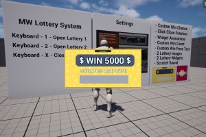 Unreal Engine – Scratch Card Lottery System UE10423