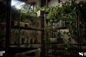 Unreal Engine – Post Apo American Diner Environment Exterior Interior Restaurant Diners UE10265