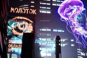 Unreal Engine – Cyberpunk Kyiv Street Environment Cyberpunk Kyiv Street Street Ukraine Slav UE10918