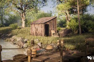 Unreal Engine – Spanish Cottage Spanish Cottage Spanish Cottage 3D Art Nature Tree Medieval UE10924